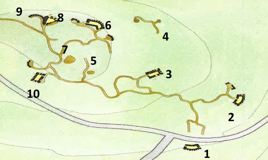 mapa bunquers
